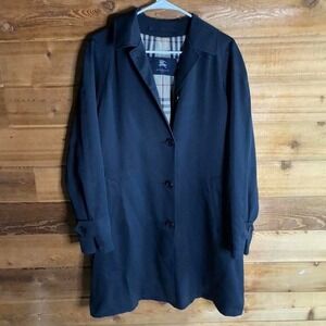 Vintage Burberry navy blue  trench coat